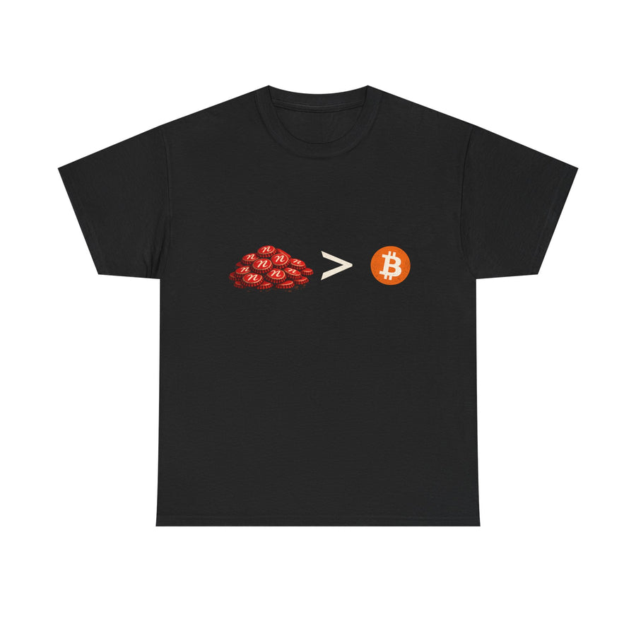 Bottle Caps > Bitcoin Post‑Apocalyptic | T-Shirt